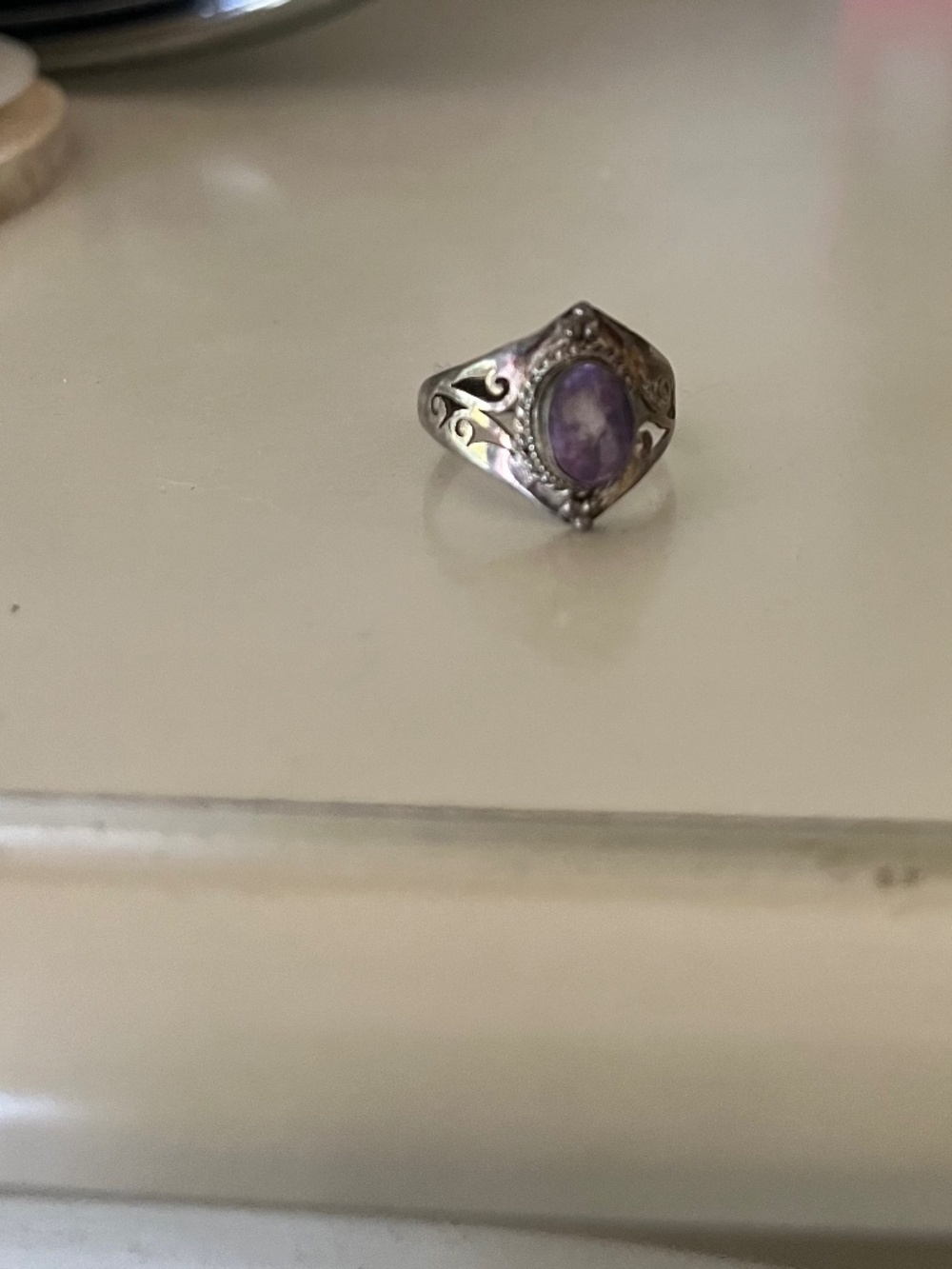 Amethyst ring